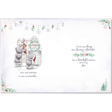 Handsome Fiance Me to You Bear Luxury Boxed Christmas Card Extra Image 2